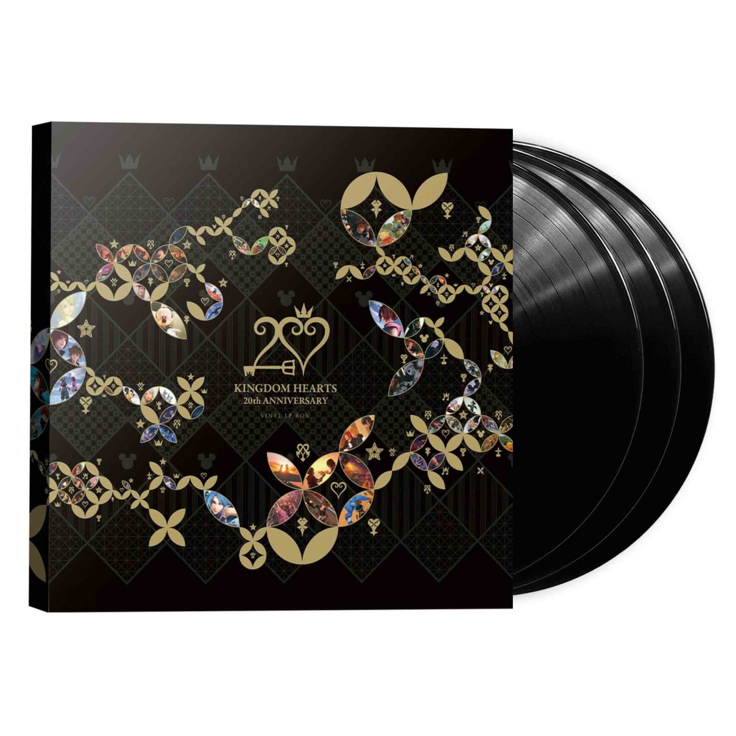 Kingdom Hearts 20. Jubiläum – Yoko Shimomura 3xLP (schwarze Vinyl-Box)