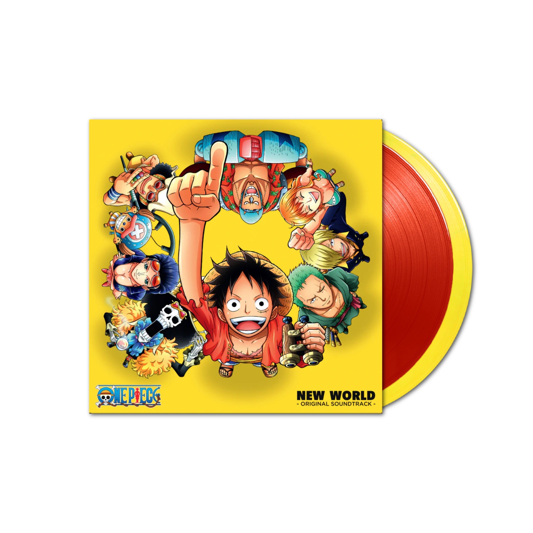 Kohei Tanaka - One Piece: New World Soundtrack 2xLP (Red Yellow