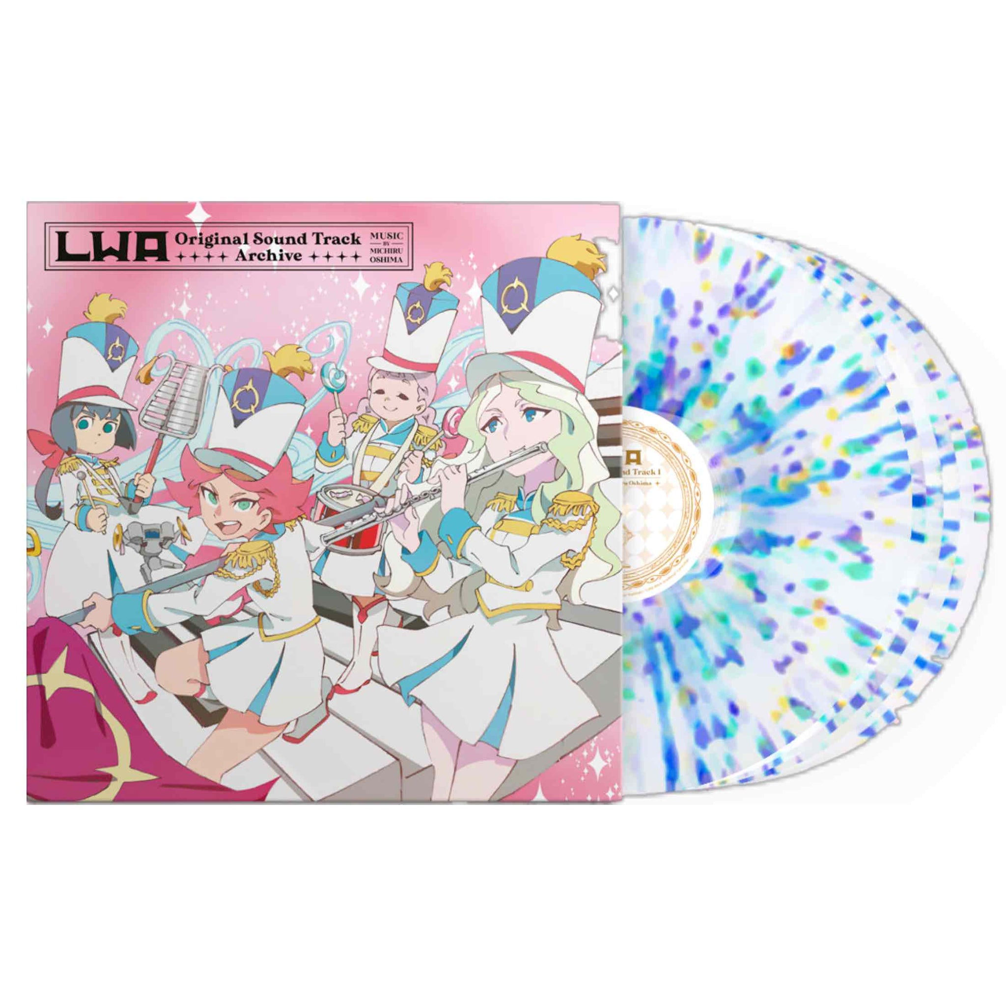 Little Witch Academia (LWA Original Soundtrack) - Michiru Oshima 6xLP (Splatter Vinyl Boxset)