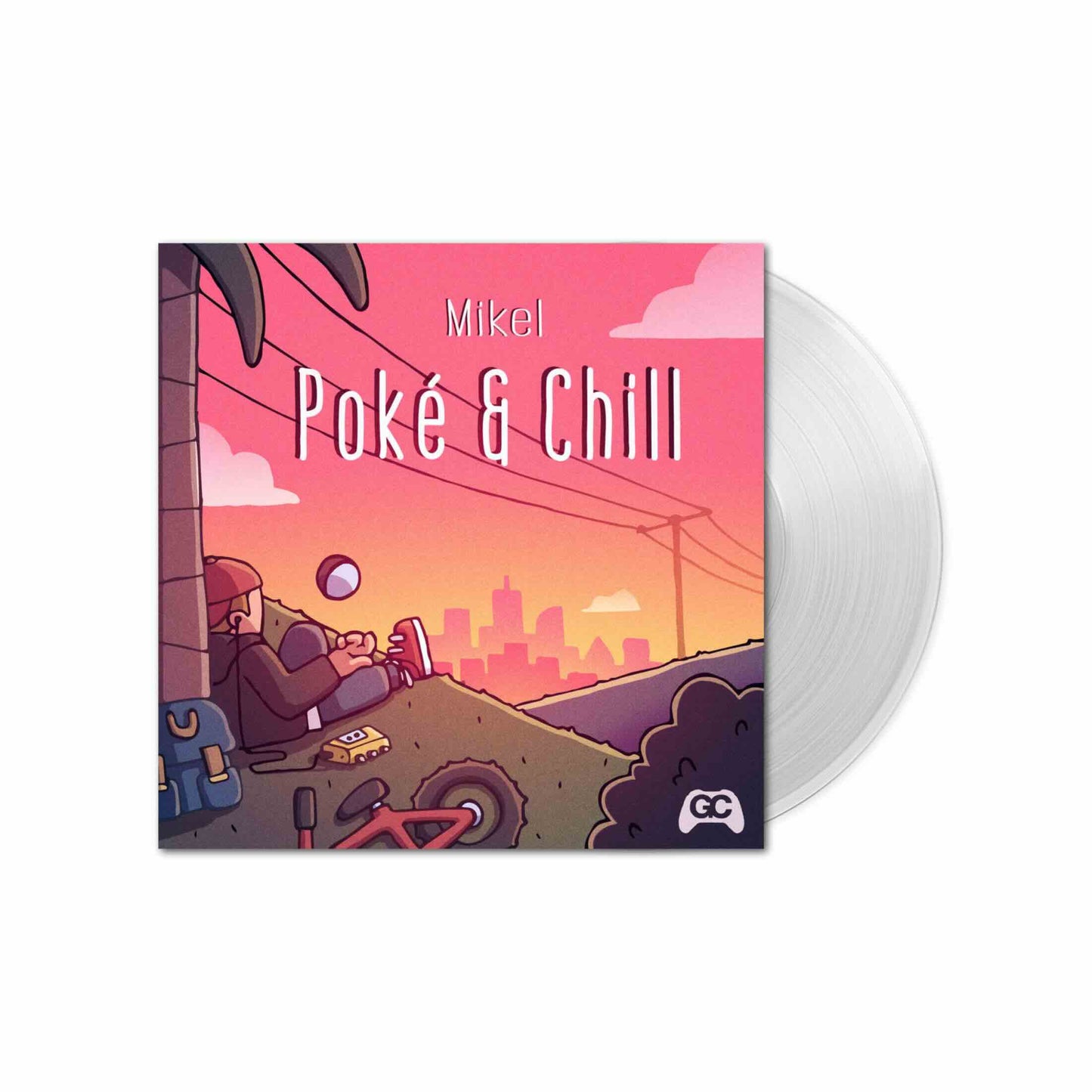 Mikel – Poké &amp; Chill Remaster LP (weißes Vinyl)