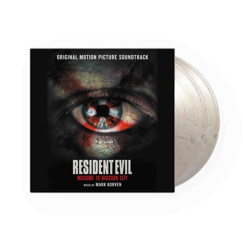 Mark Korven - Resident Evil Welcome To Raccoon City 2xLP (Black White Marble Vinyl)