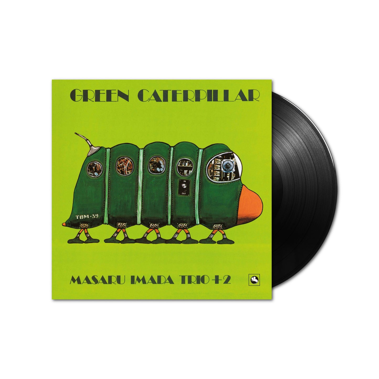 Masaru Imada Trio +2 - Green Caterpillar LP (Japanese version MHJL418 - Black Vinyl)