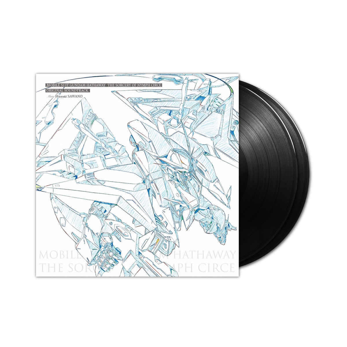 Mobile Suit Gundam Hathaway's Flash: La bruja de Circe banda sonora original 2xLP (vinilo negro)
