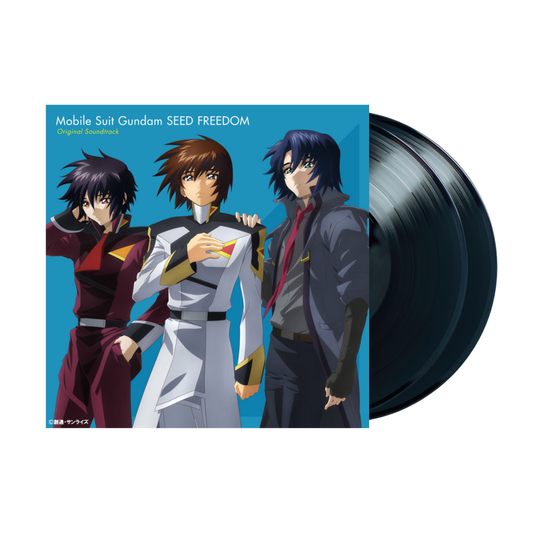 Mobile Suit Gundam SEED FREEDOM ZERO Original Soundtrack 2xLP (Black Vinyl)