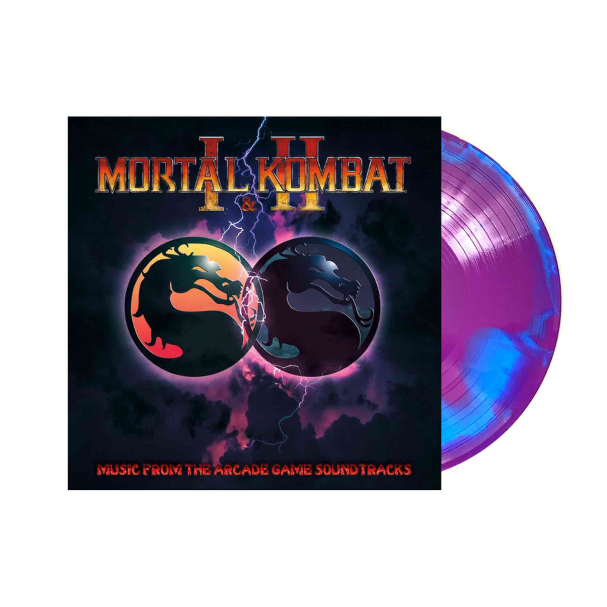 Mortal Kombat I & II (Music From The Arcade Game Soundtracks) - Dan Forden LP (Swirl Vinyl)