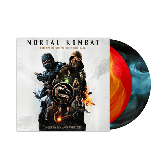 Mortal Kombat (Original Motion Picture Soundtrack) 2xLP ("Scorpion & Sub-Zero" Colored Vinyl)