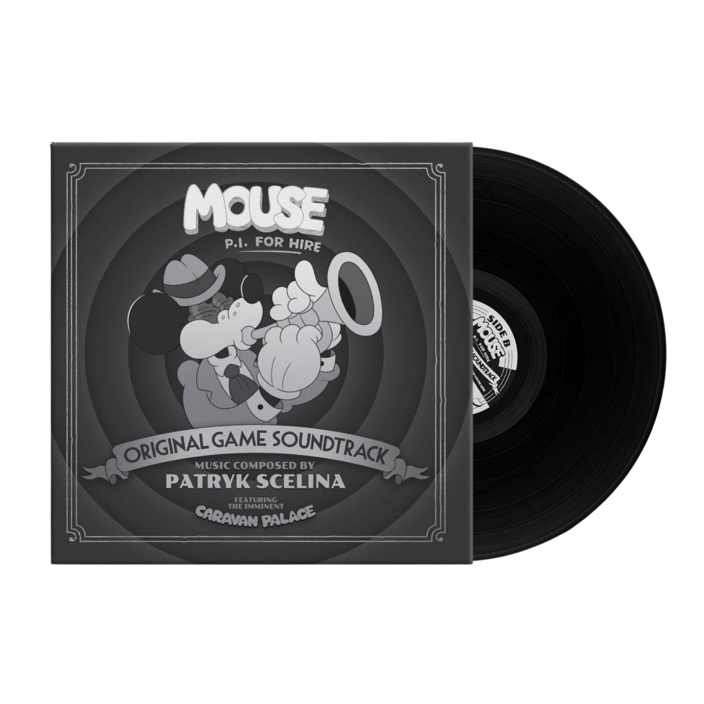 Patryk Scelina - MOUSE: P.I. For Hire (Original Game Soundtrack) LP (Black Vinyl)