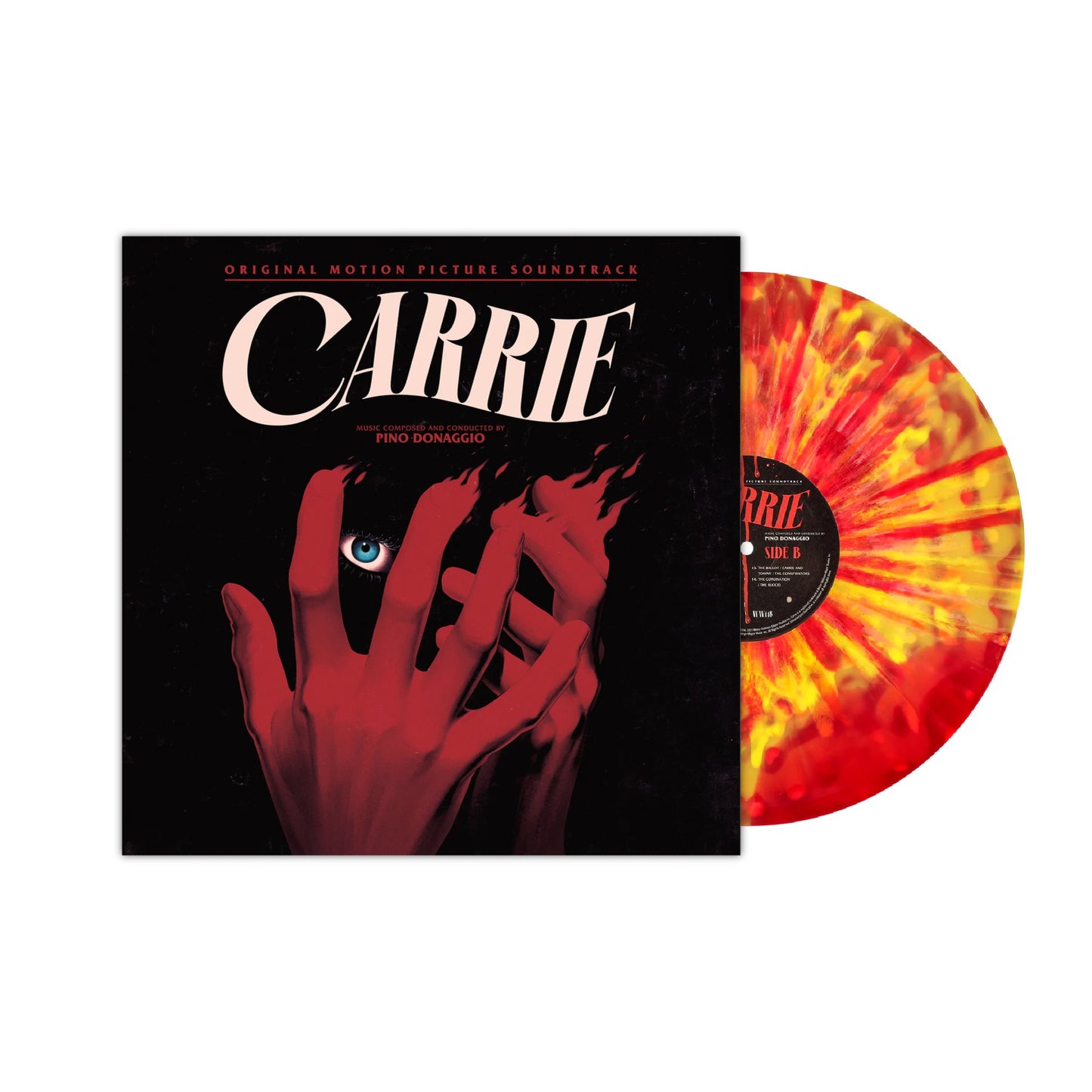 Pino Donaggio - Carrie 2xLP (Orange Splatter Vinyl)
