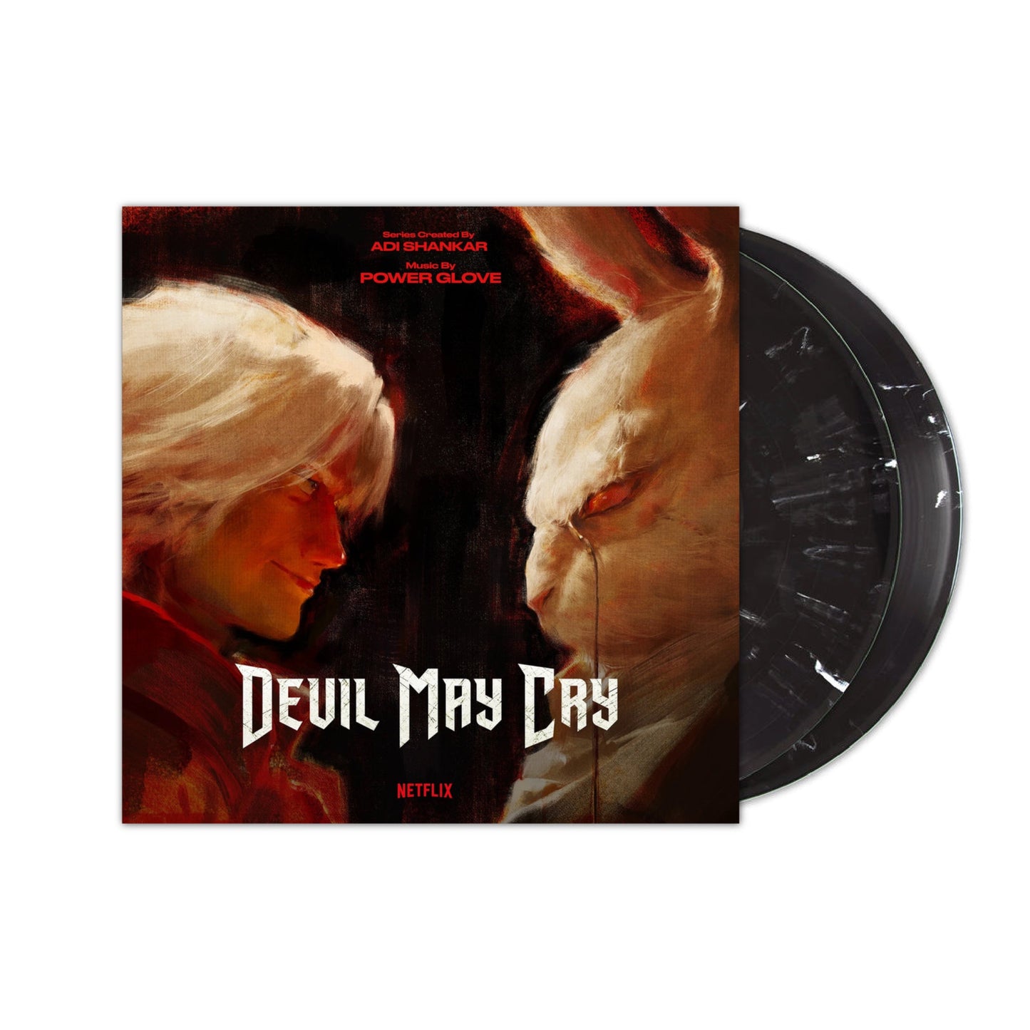Power Glove - Devil May Cry - Soundtrack to the Netflix Series 2xLP (Devil Trigger Black Vinyl)