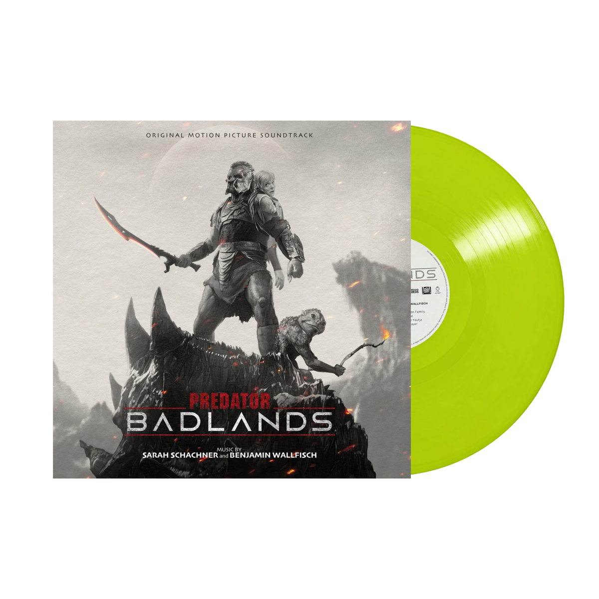 Predator: Badlands Original Soundtrack LP (Green Vinyl)