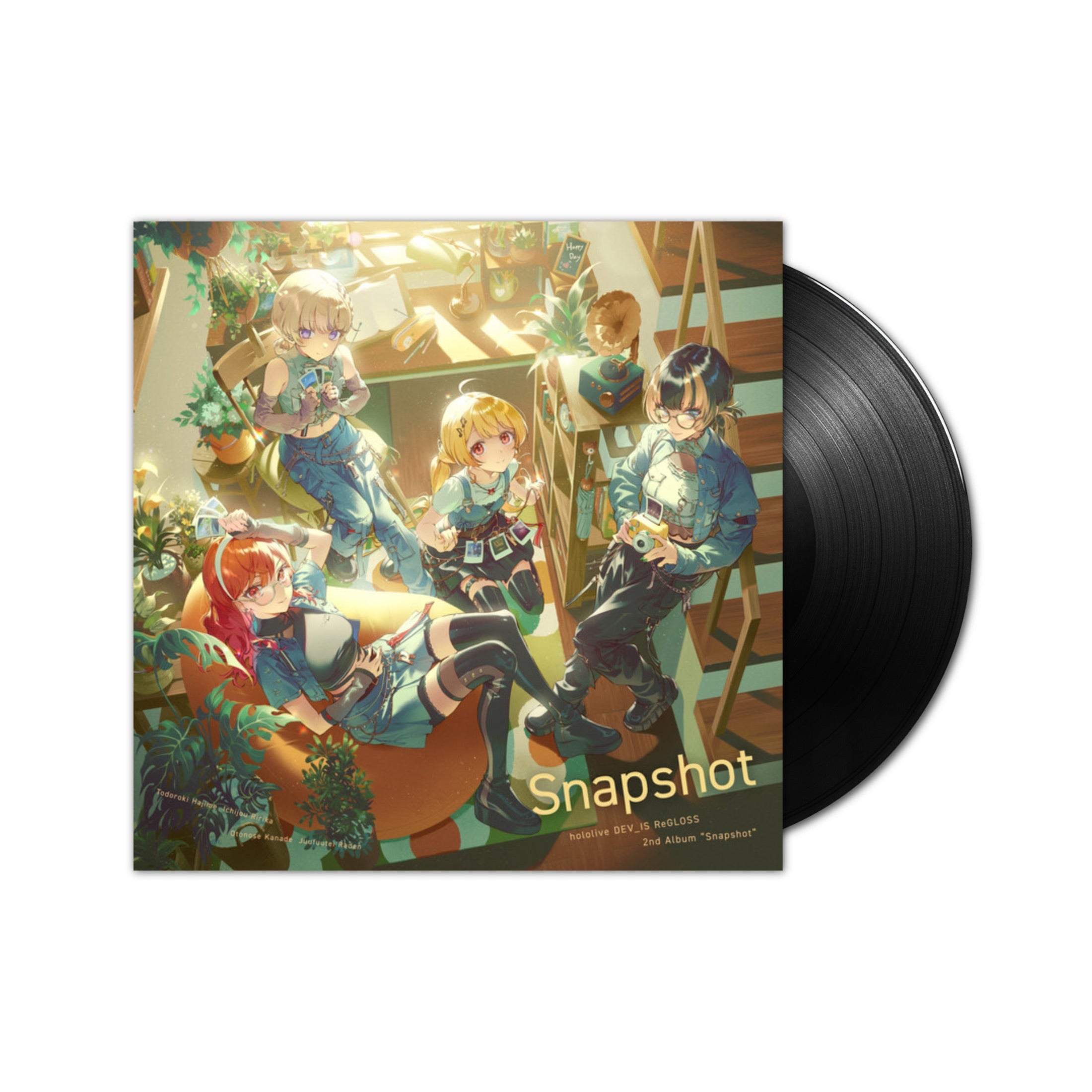 ReGLOSS - Snapshot LP (Black Vinyl) – Plastic Stone Records