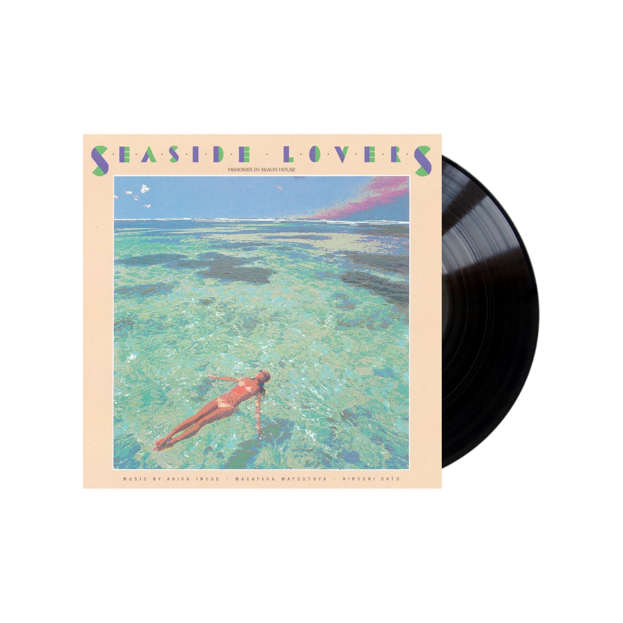 Seaside Lovers Memories in Beach House LP (Black Vinyl)