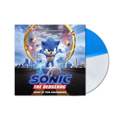 Sonic The Hedgehog: Music From The Motion Picture LP (Blue White Split Vinyl)