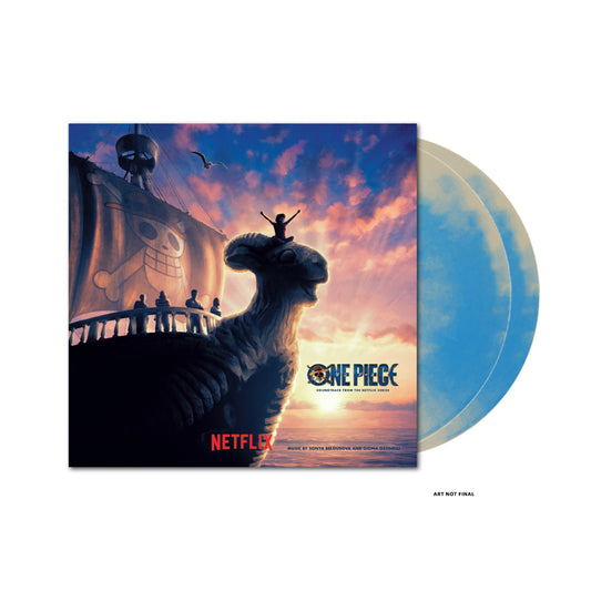 Sonya Belousova and Giona Ostinelli "One Piece (Soundtrack from the Netflix Series)" 2xLP (Blue Sea Vinyl)