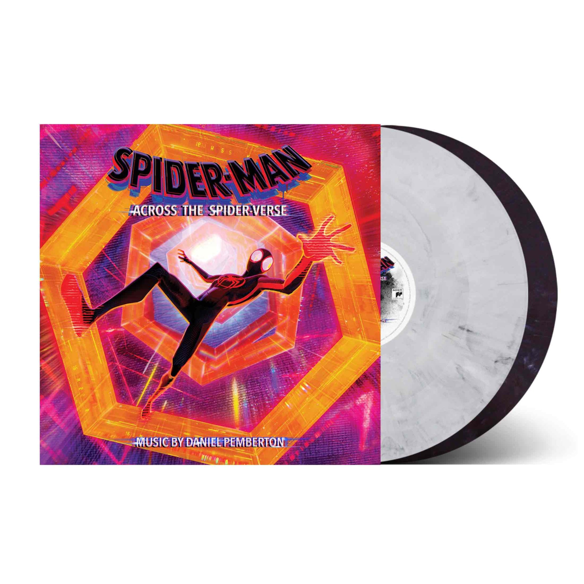 Spider-Man: Across the Spider-Verse (Original Score) 2xLP (White & Dark Purple Marble Vinyl)
