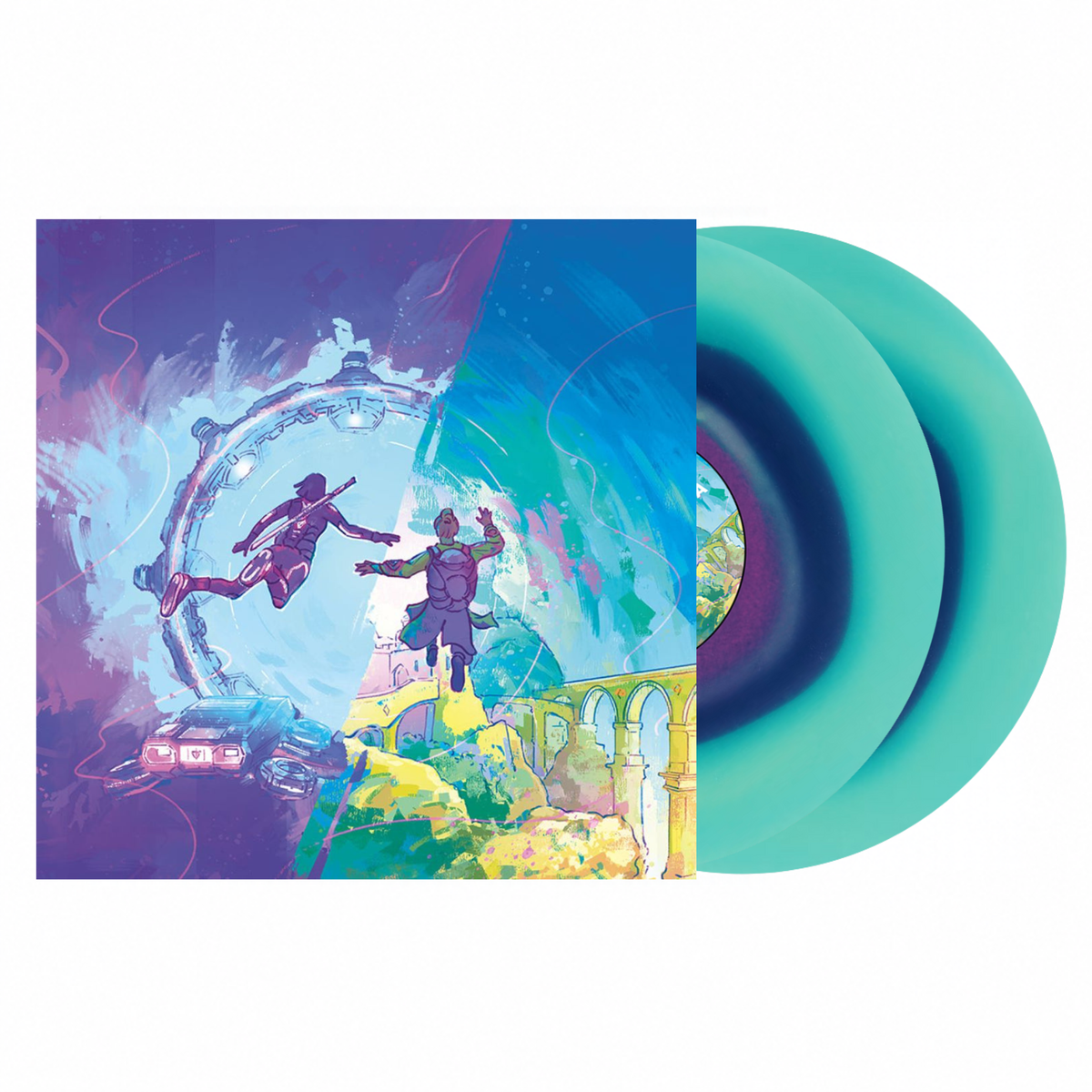 Split Fiction (Original Game Soundtrack) 2xLP (Two Worlds Color Vinyl)