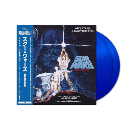 Star Wars: A New Hope (Original Motion Picture Soundtrack) 2xLP (Japanese Blue Vinyl)