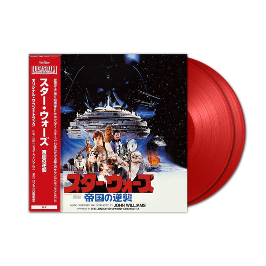 Star Wars: The Empire Strikes Back (Original Motion Picture Soundtrack) 2xLP (Japanese Red Vinyl)