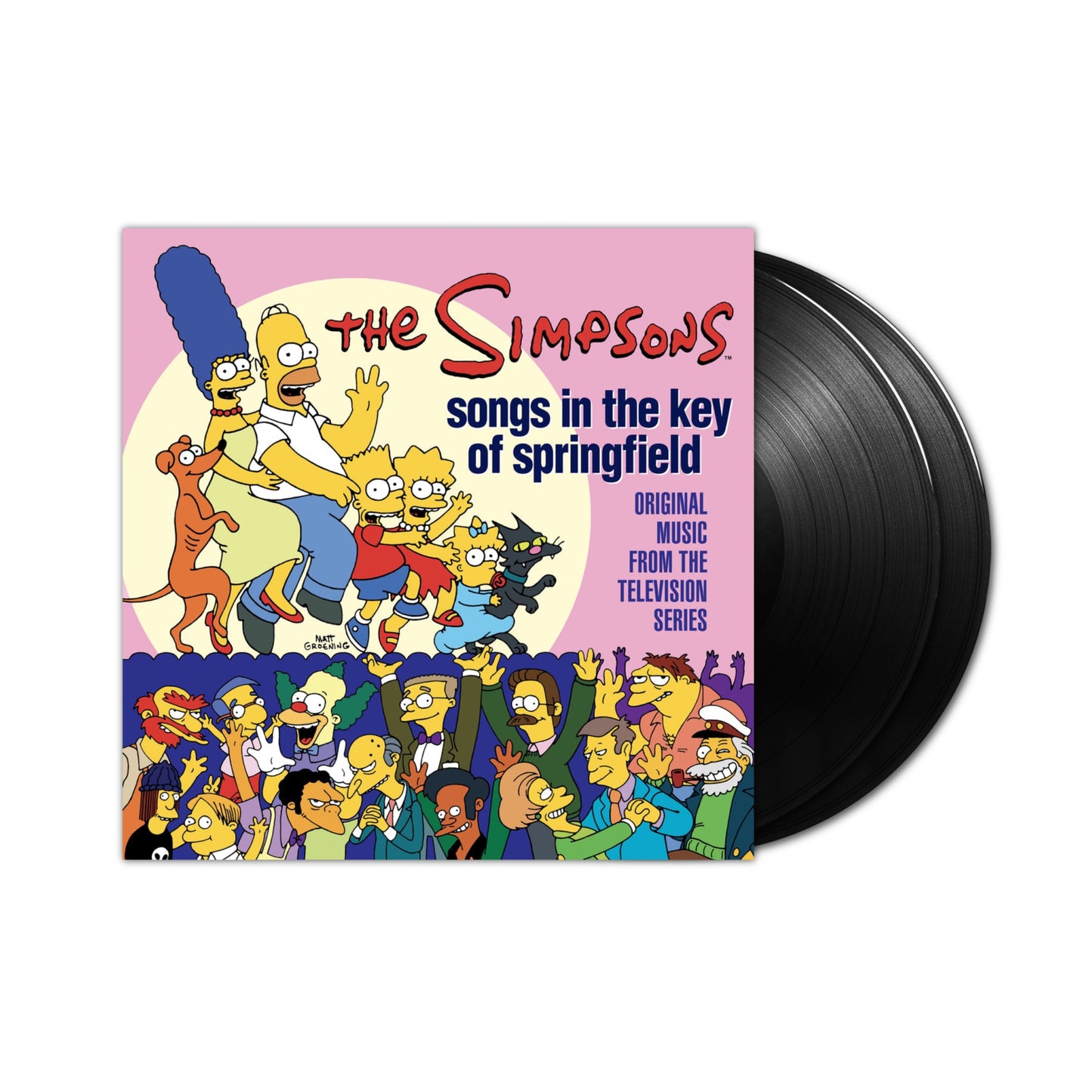 THE SIMPSONS Songs in the Key of Springfield (Original Music from the Television Series) 2xLP (Black Vinyl)