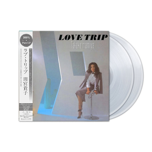Takako Mamiya - Love Trip 2xLP (100％ Pure LP,  45RPM, Clear Vinyl)