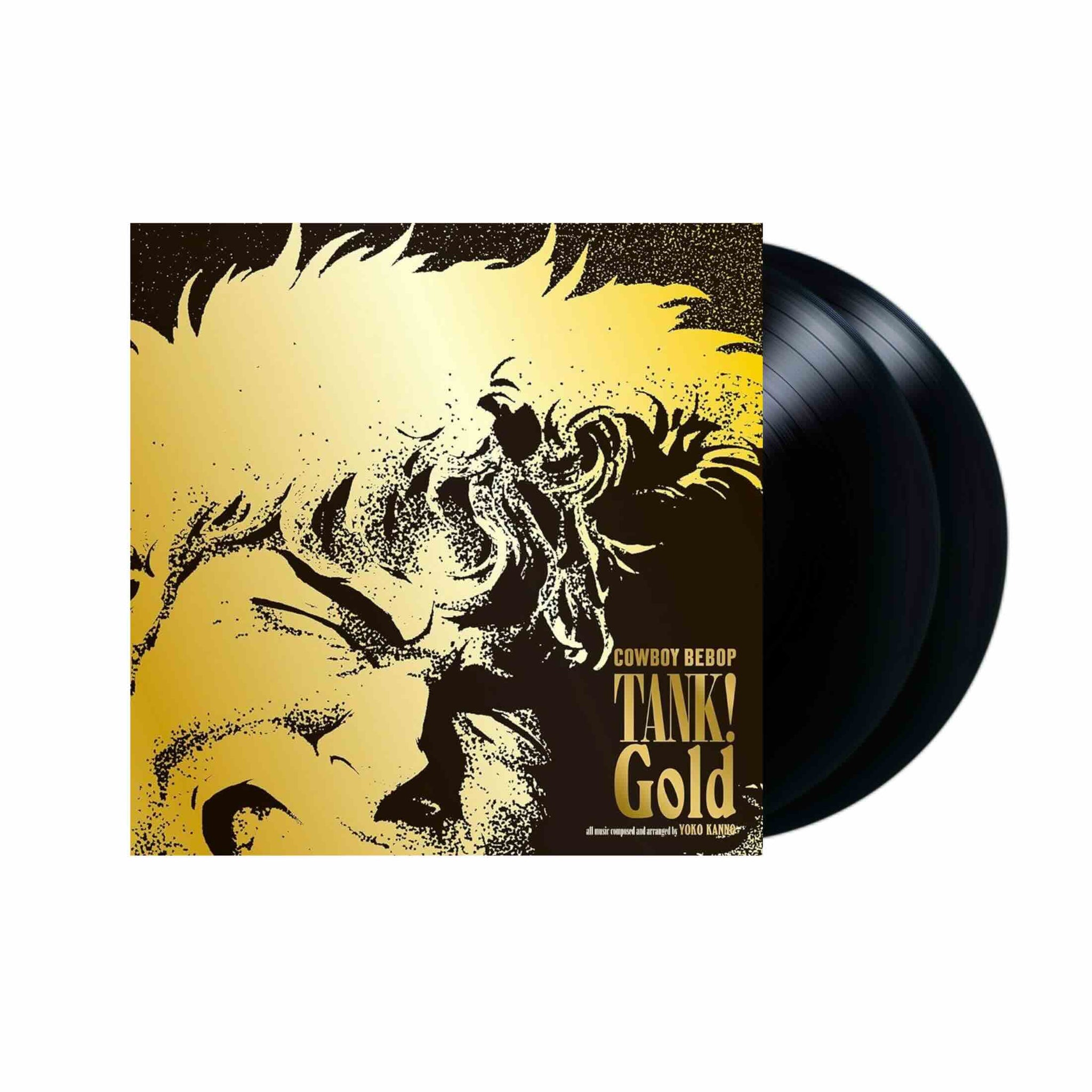 TANK! Gold COWBOY BEBOP (Original Soundtrack) Yoko Kano 2xLP (Black Vinyl)