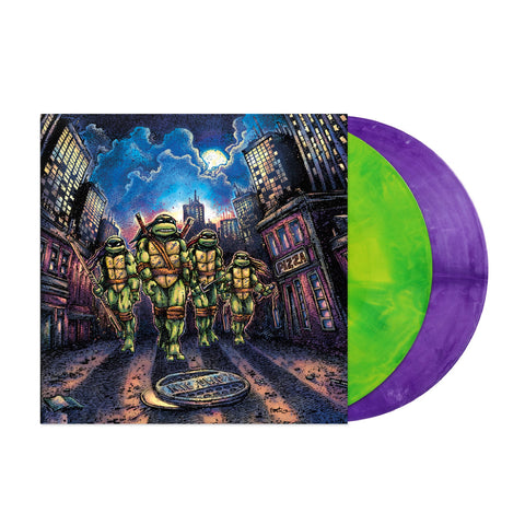 Teenage Mutant Ninja Turtles Score LP (Green Purple Smoke Vinyl)