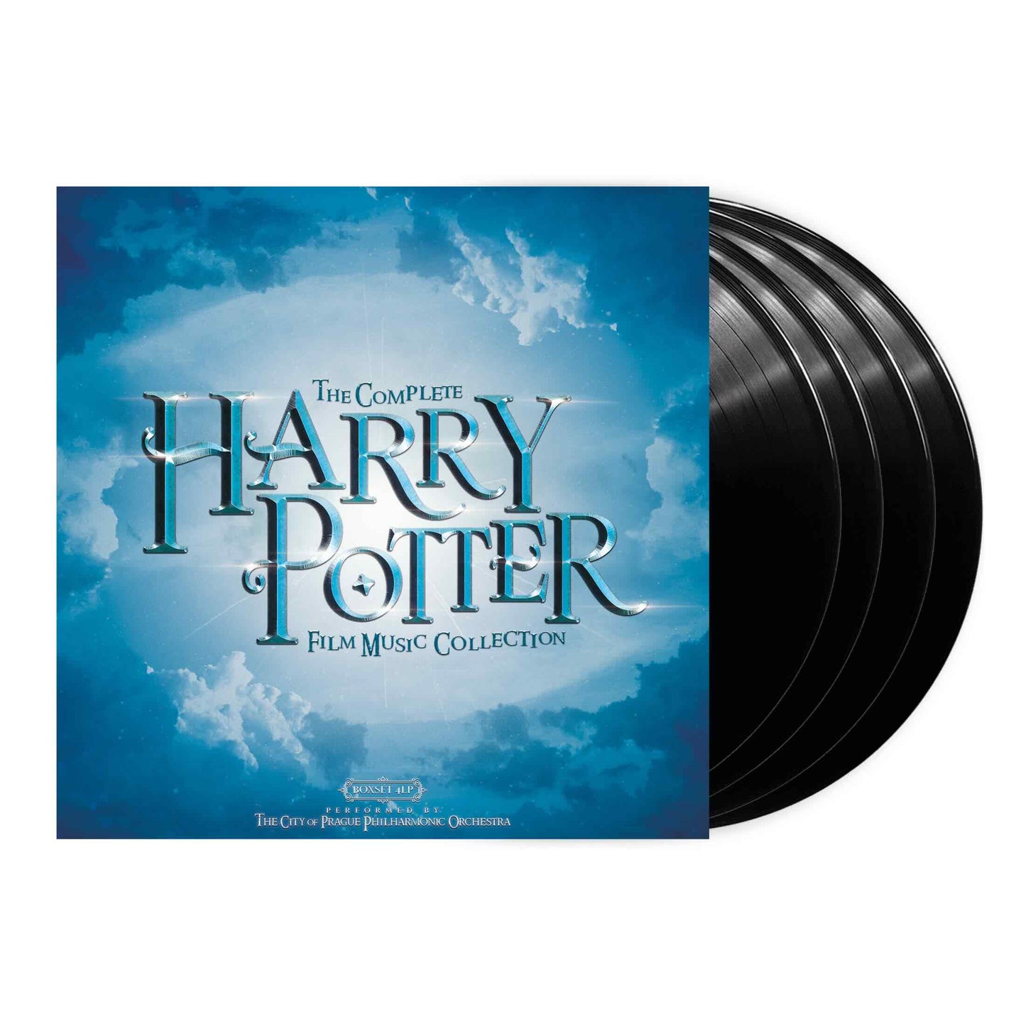 Die komplette Harry Potter Filmmusiksammlung 4xLP (schwarzes Vinyl-Boxset)