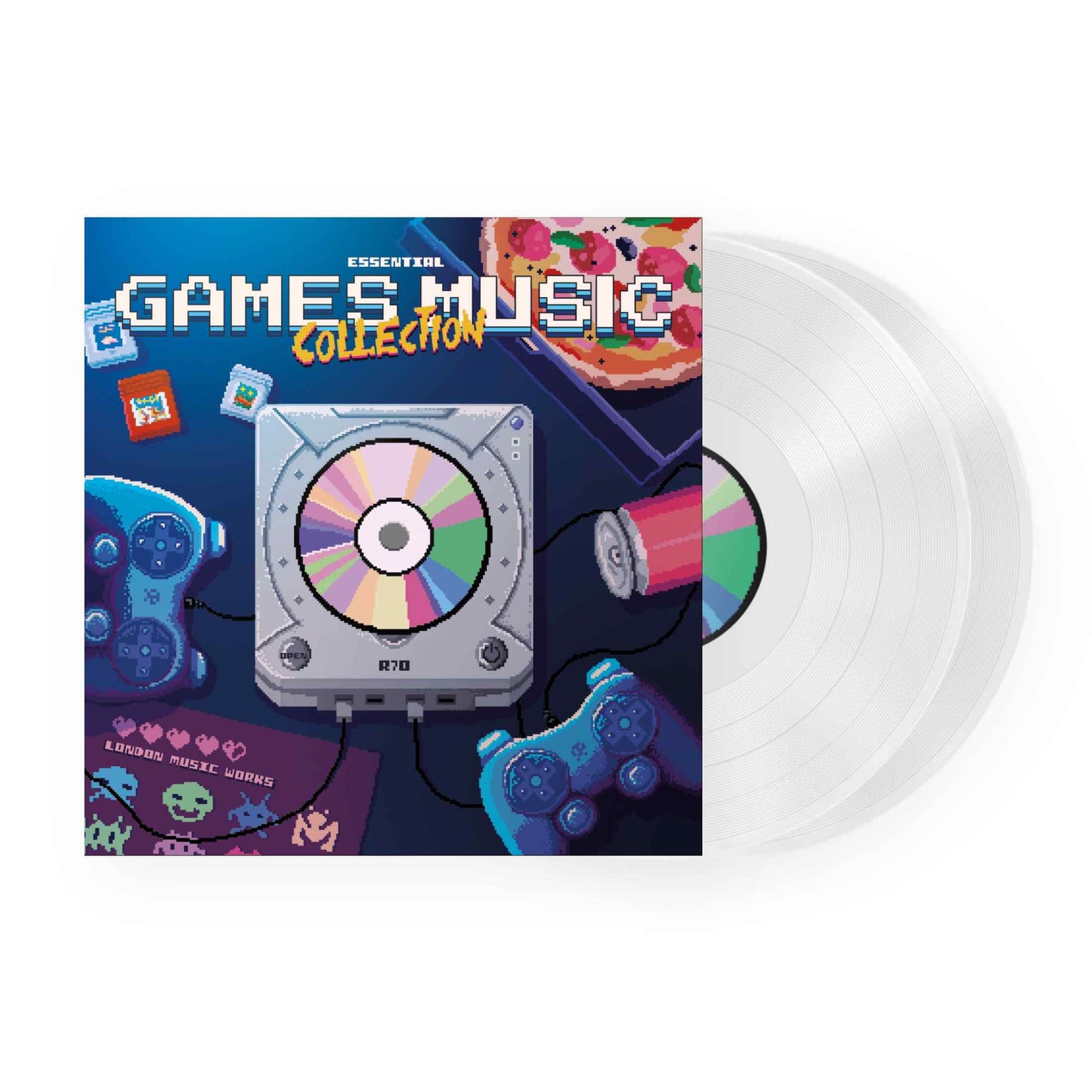 Die Essential Games Music Collection 2xLP (klares Vinyl)