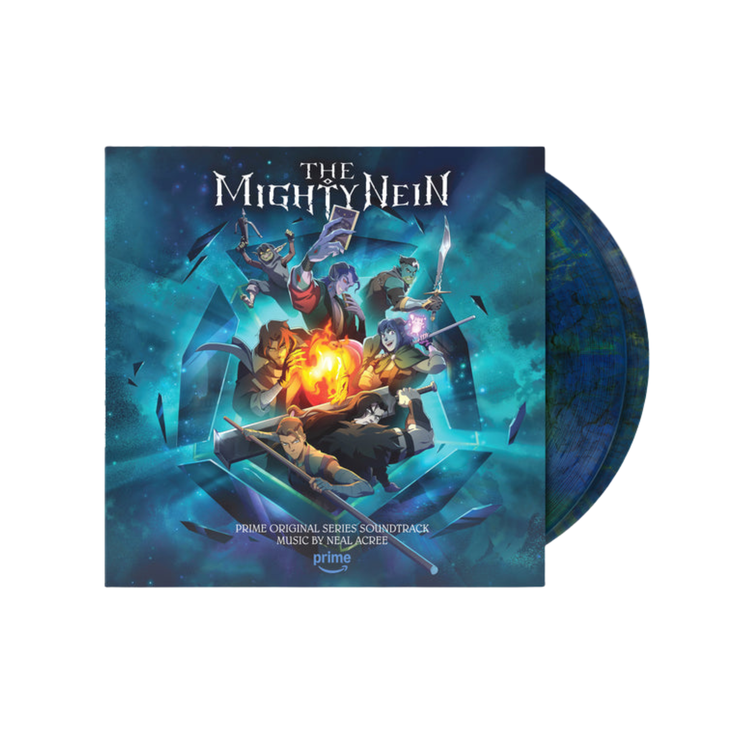 The Mighty Nein (Original Soundtrack) 2xLP  (Gold Cobalt Vinyl)