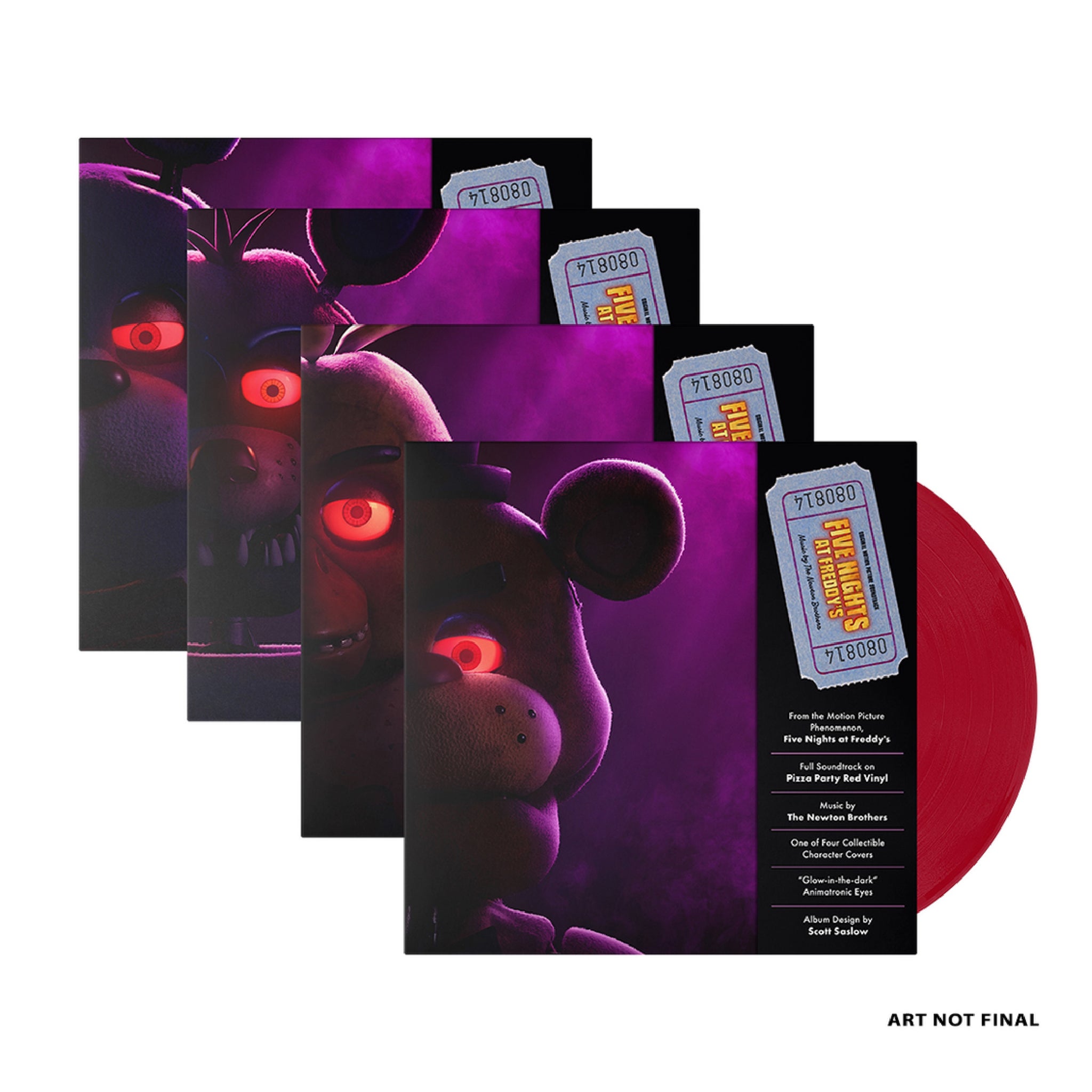 The Newton Brothers - Five Nights at Freddy’s Vinyl Soundtrack LP (Random Cover Vinyl)