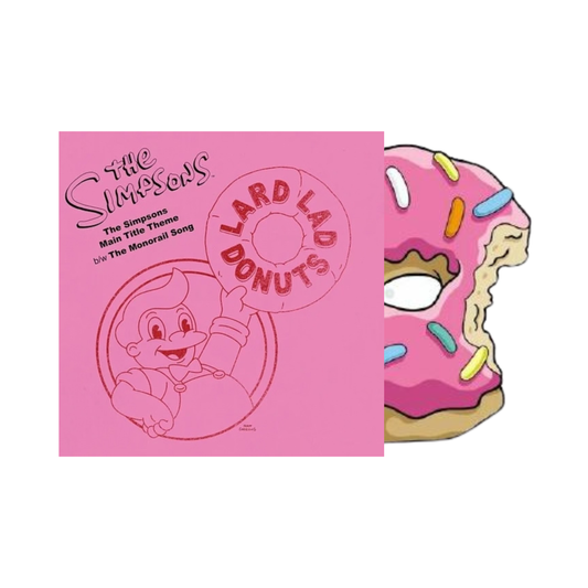 The Simpsons Main Title Theme (Soundtrack) 10” (Donut Shaped Vinyl)