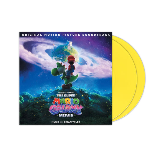 The Super Mario Galaxy Movie Soundtrack 2xLP (Luma Inspired Yellow Vinyl)