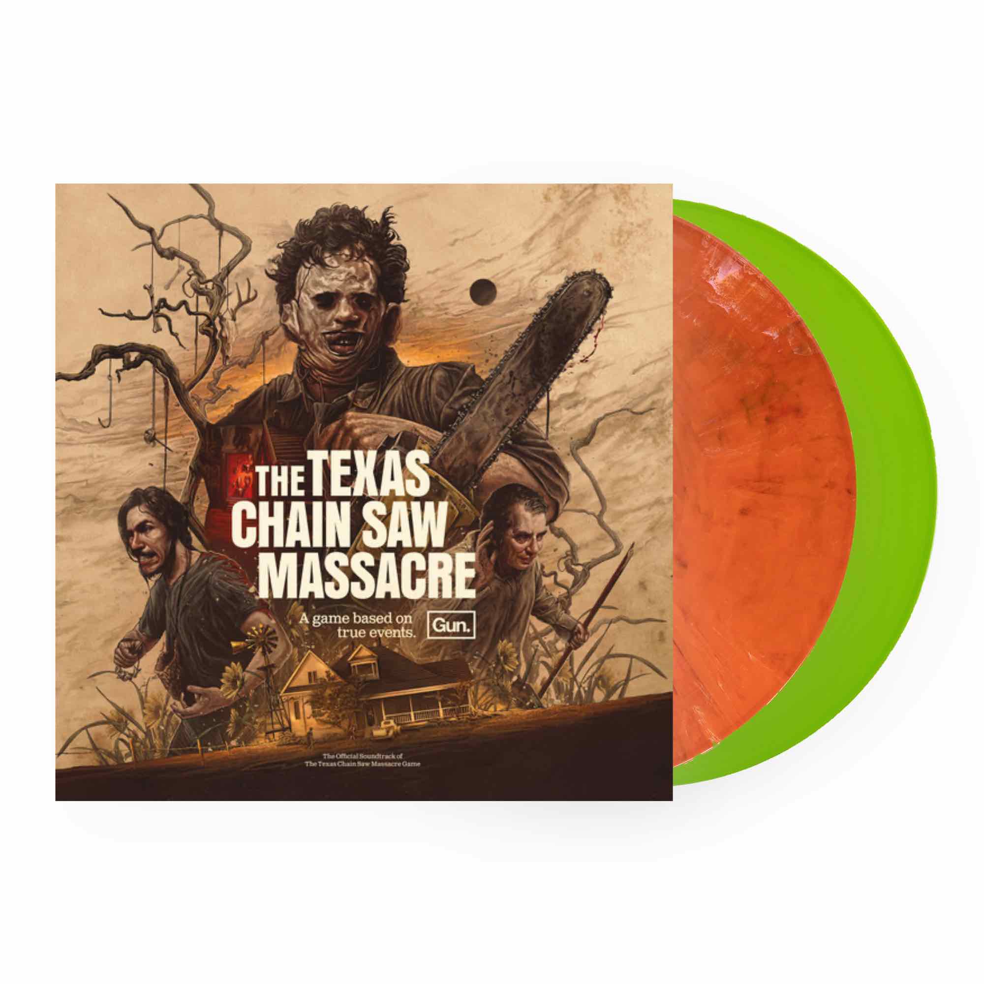 The Texas Chain Saw Massacre Game Bundle Soundtrack 2xLP (Color Vinyl)