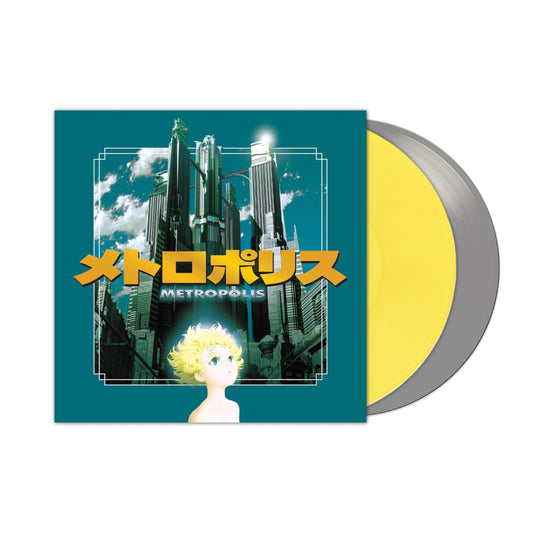 Toshiyuki HONDA Metropolis 2001 (Original Soundtrack) 2xLP (Yellow & Grey Vinyl)