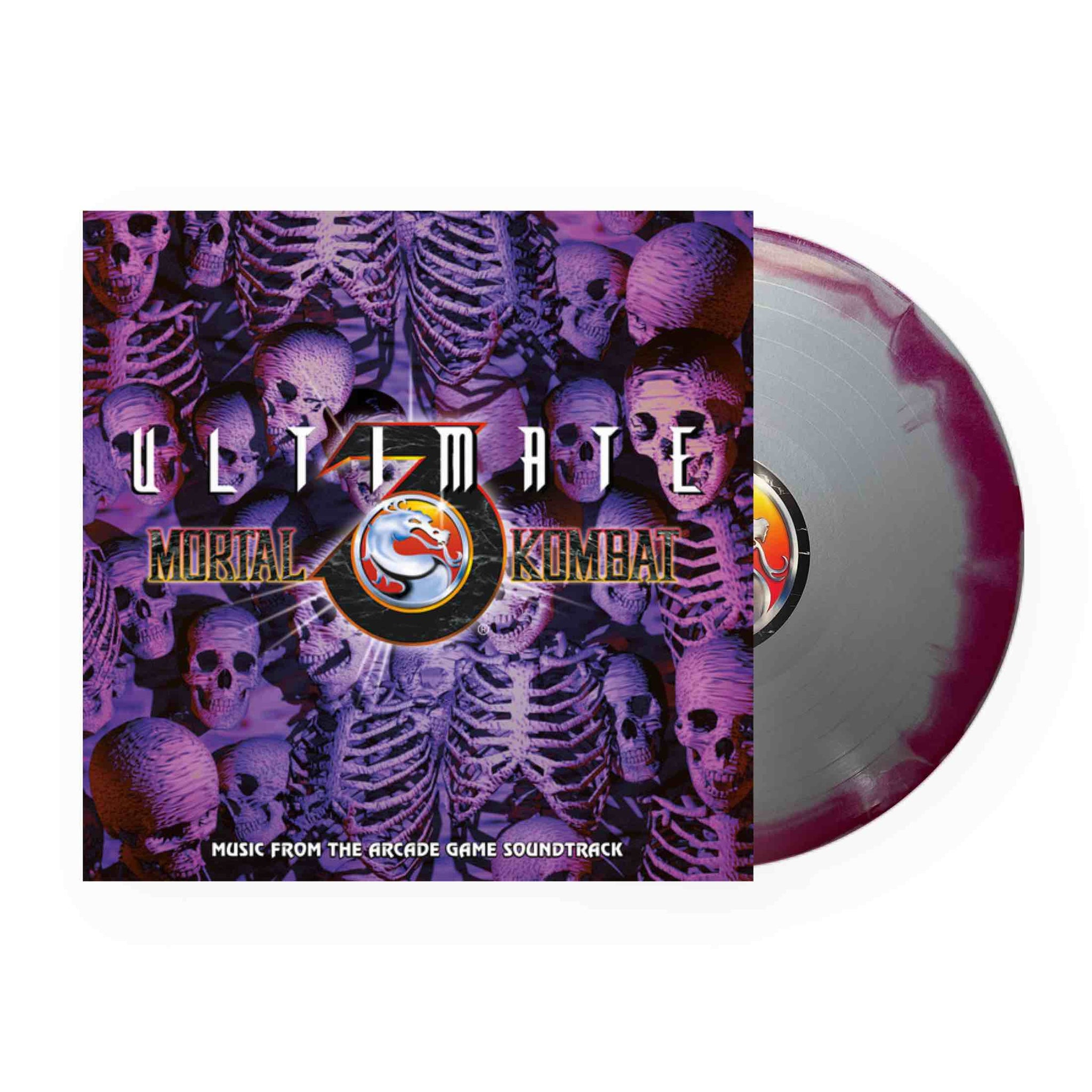 Ultimate Mortal Kombat 3: (Music From The Arcade Game Soundtrack) - Dan Forden LP (Swirl Vinyl)