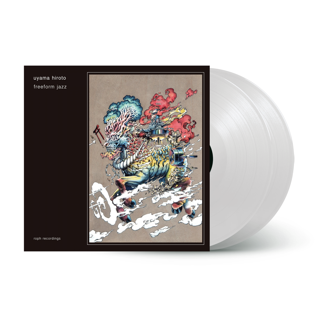 Uyama Hiroto – Freeform Jazz 2xLP (Clear Vinyl )