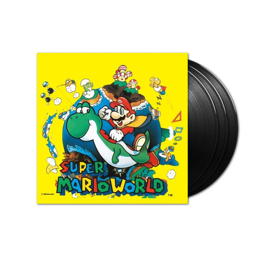 V. A. - SUPER MARIO WORLD 3xLP (Black Vinyl)