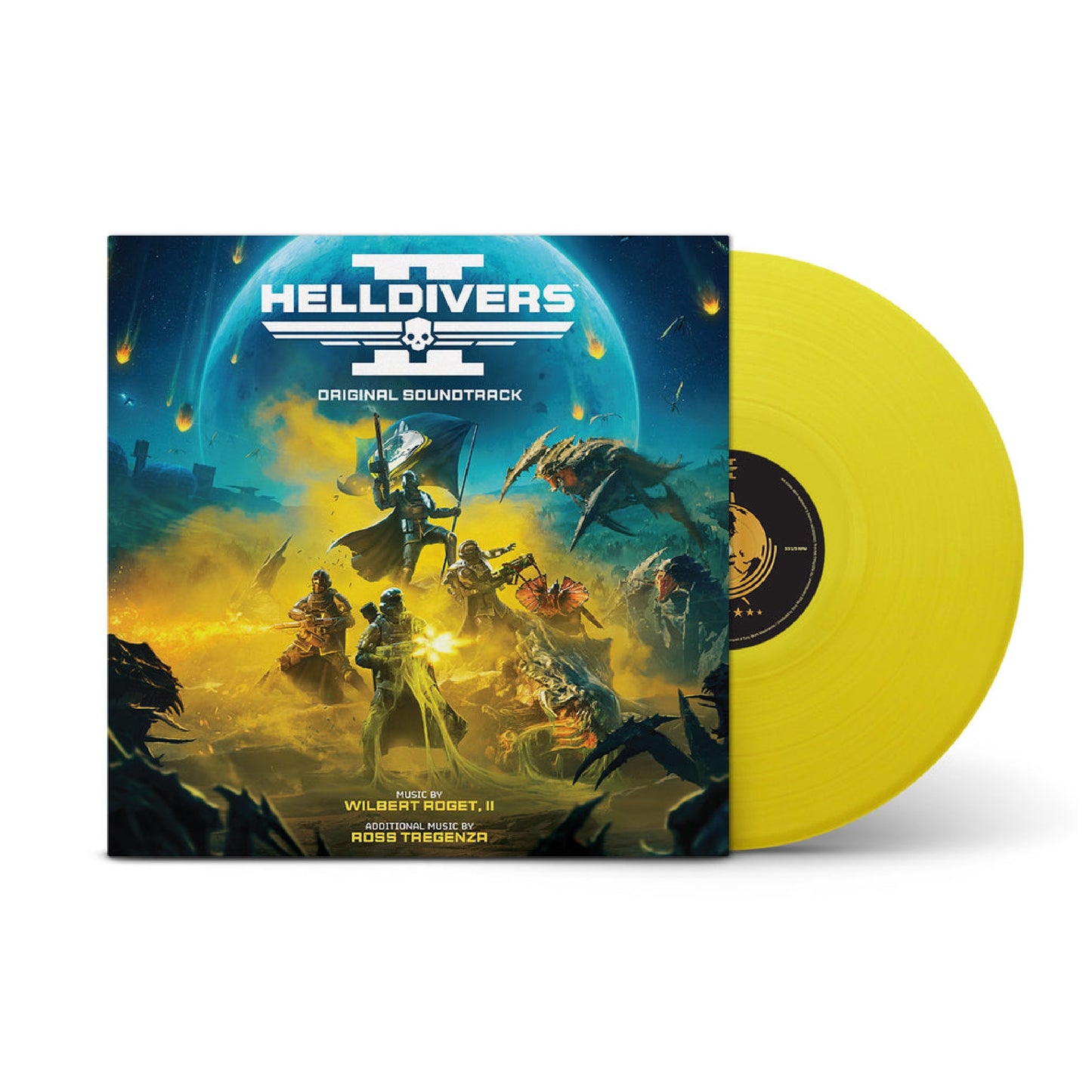Wilbert Roget, II Helldivers 2 (Original-Soundtrack des Spiels) LP (gelbes Vinyl)