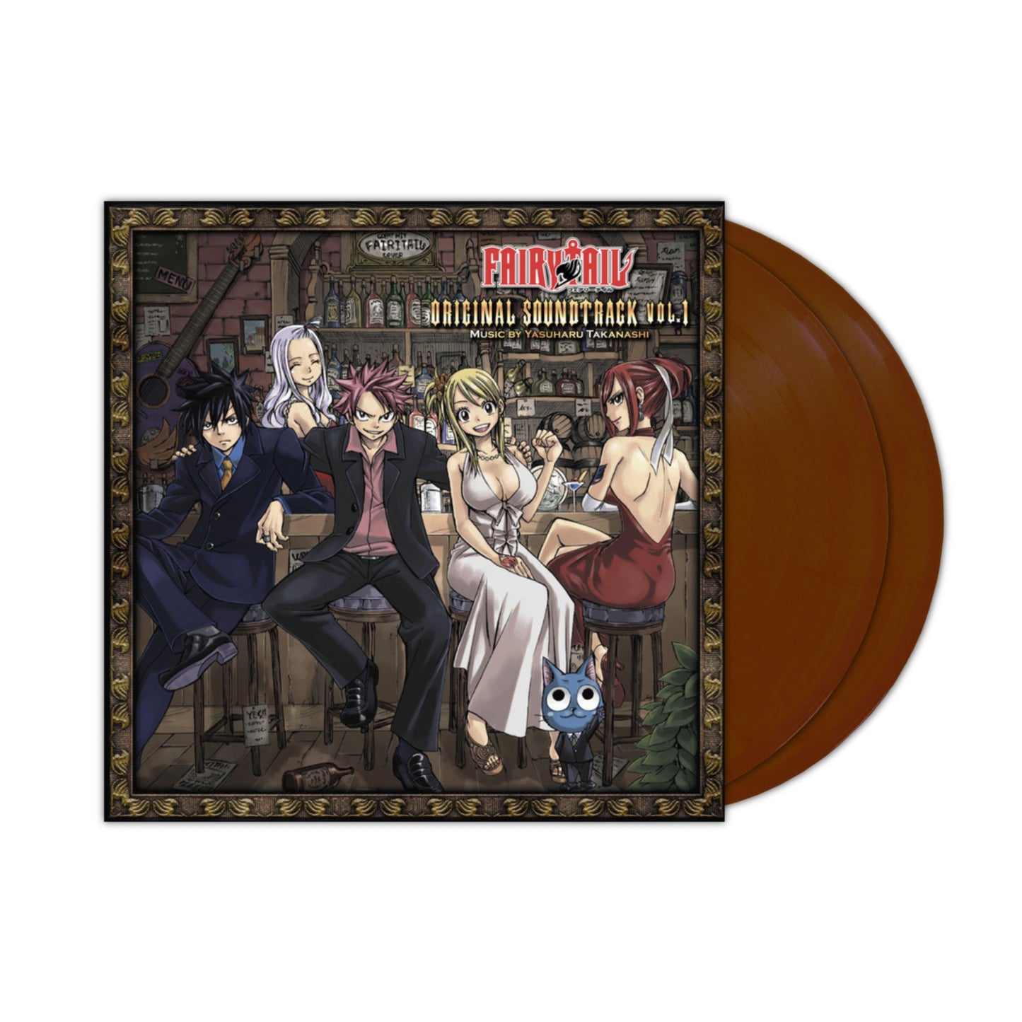 Yasuharu Takanashi - Fairy Tail Original Soundtrack Vol.1 2xLP (Brown Vinyl)