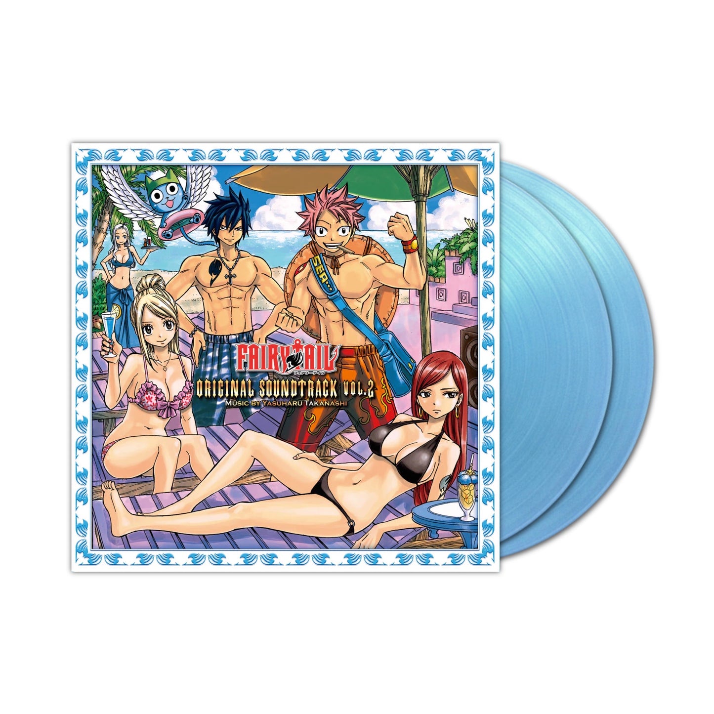 Yasuharu Takanashi - Fairy Tail Original Soundtrack Vol.2 2xLP (Clear Blue Vinyl)