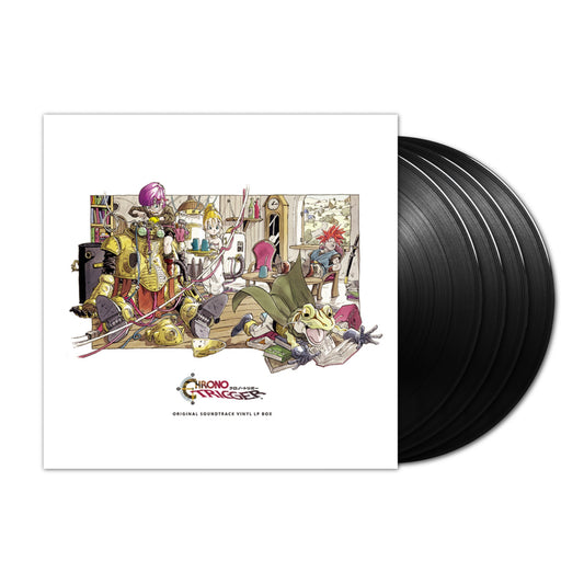 Yasunori Mitsuda - CHRONO TRIGGER (Original Soundtrack) 4xLP (Black Vinyl Boxset) (Copy)