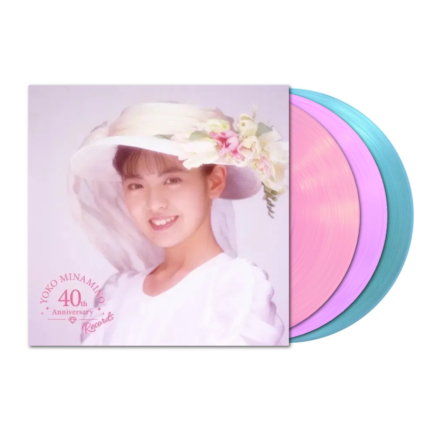 Yoko Minamino 40th Anniversary Records 3xLP (Pastel Vinyl)