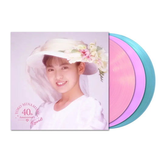 Yoko Minamino 40th Anniversary Records 3xLP (Pastel Vinyl)