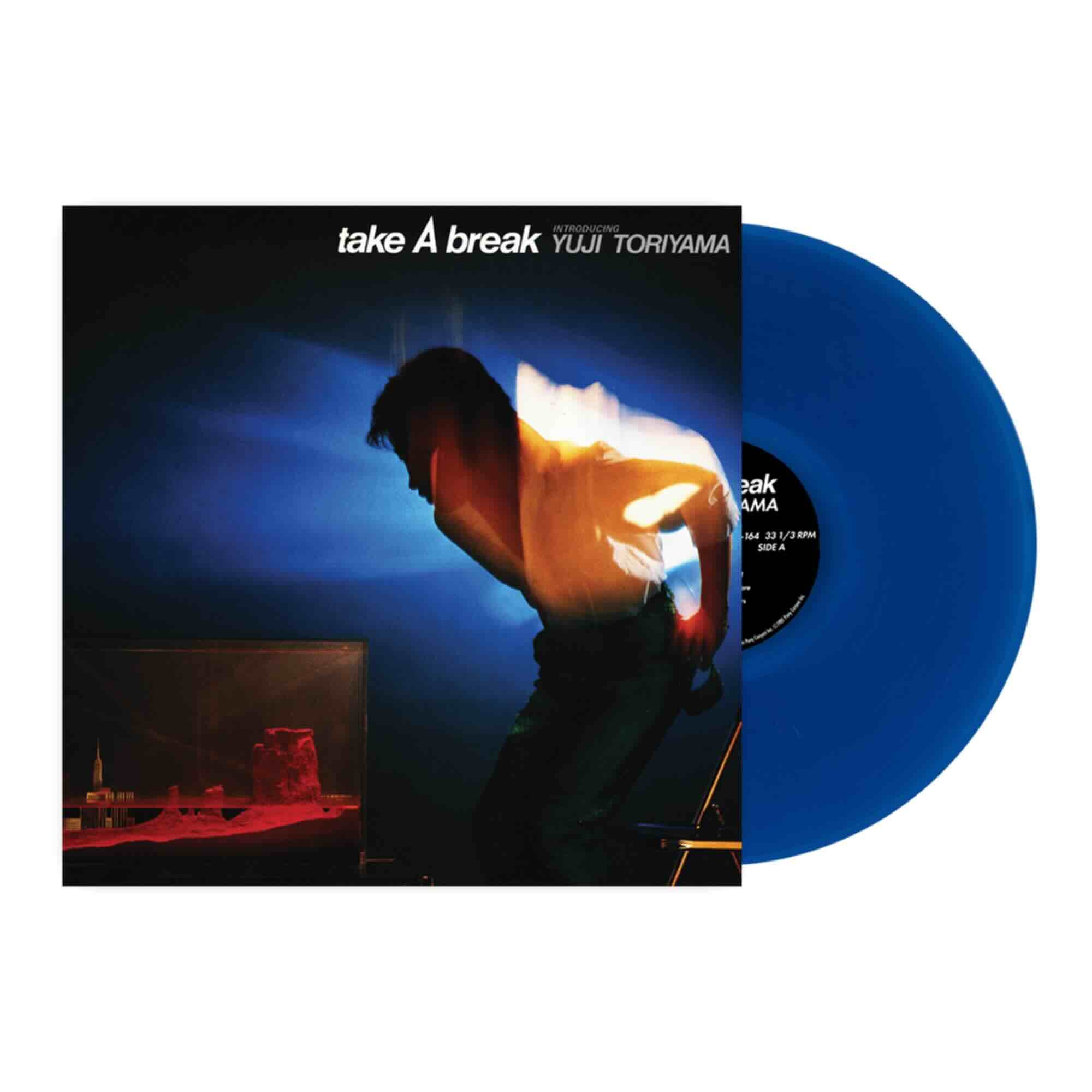 Yuji Toriyama Take A Break Lp Blue Vinyl Plastic Stone Records