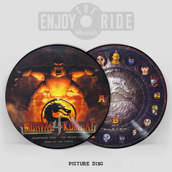 Mortal Kombat 4 (Soundtrack from the Arcade Game) LP (Picture Disc Vinyl)