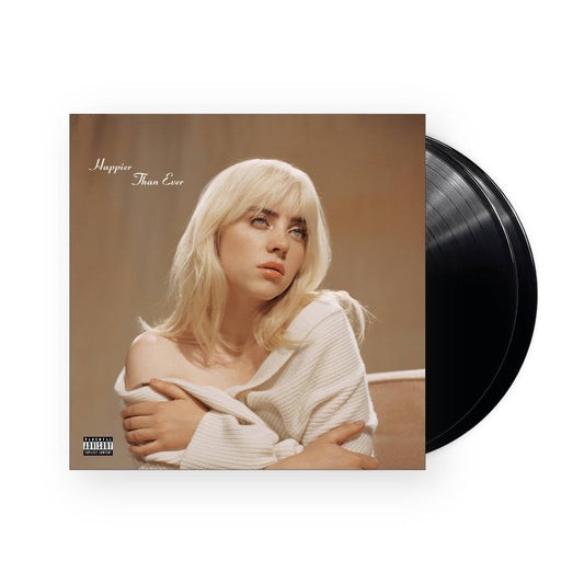 Billie Eilish – Happier Than Ever, 2xLP (schwarzes Vinyl)