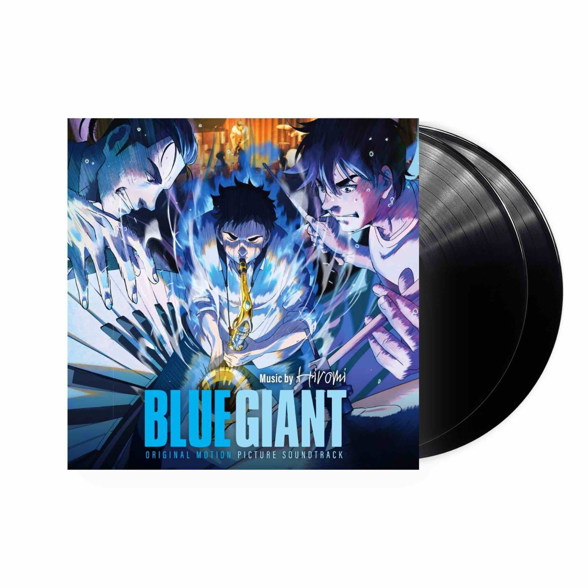 Blue Giant Original Soundtrack Hiromi Uehara 2xLP Black Vinyl blue-giant-original-soundtrack-hiromi-uehara-2xlp-black-vinyl