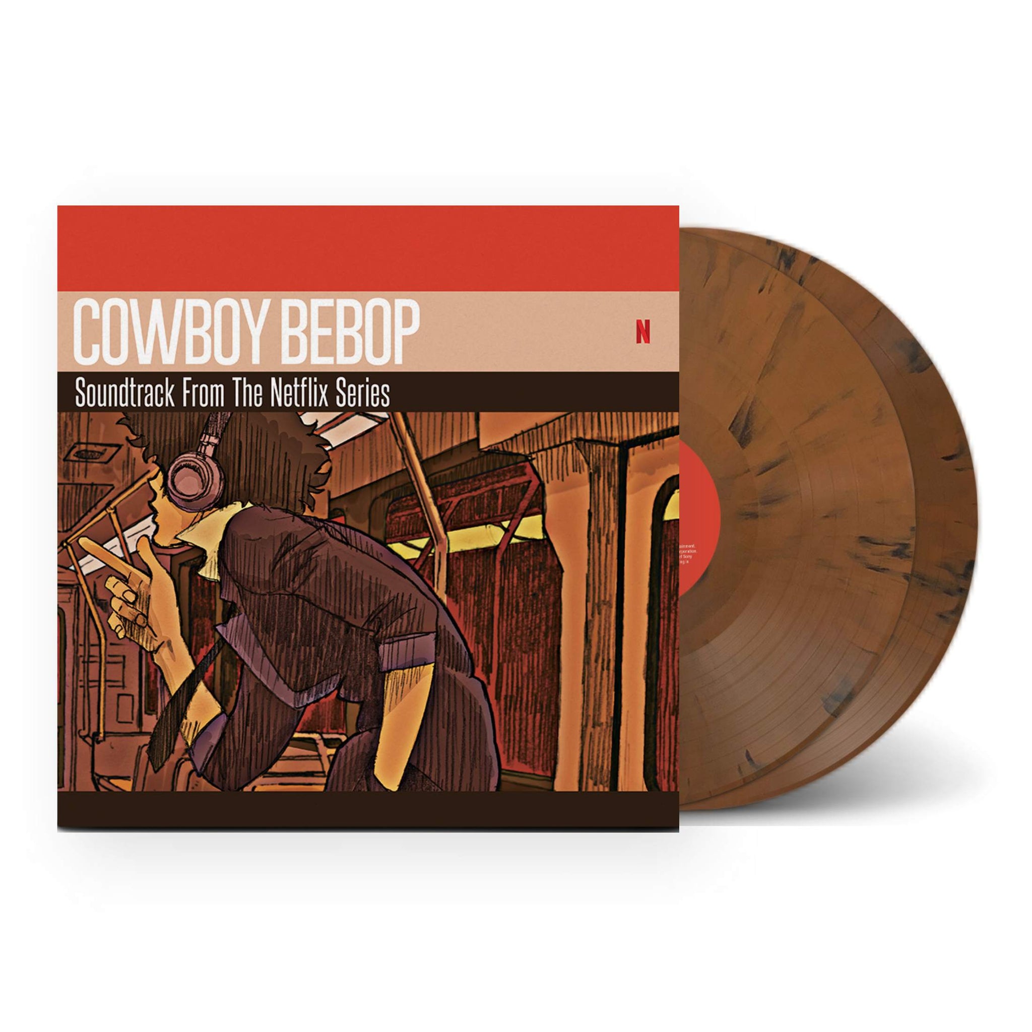 Cowboy Bebop (Original Series Soundtrack) LP by SEATBELTS (Orange Vinyl)