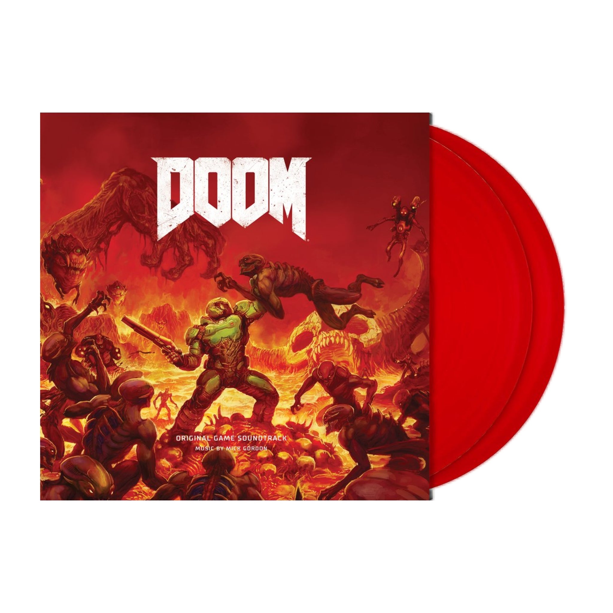 Mick Gordon - Doom Original Game Soundtrack 2xLP (Red Vinyl)