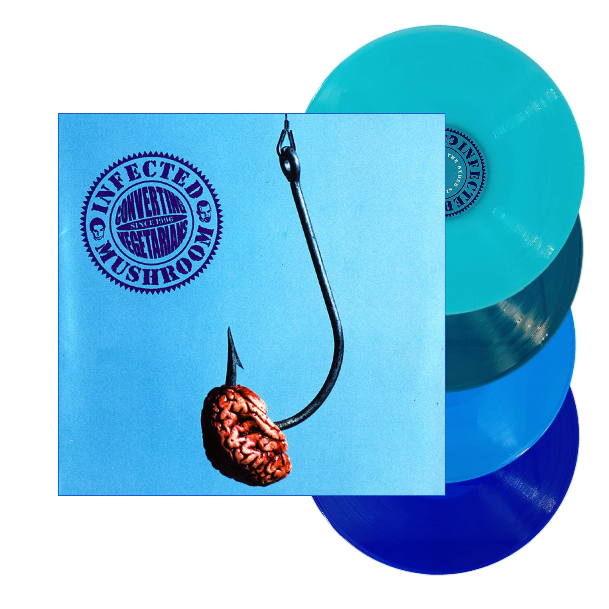 Infected Mushroom – Converting Vegetarians 4xLP Box Set (Blue Vinyl)